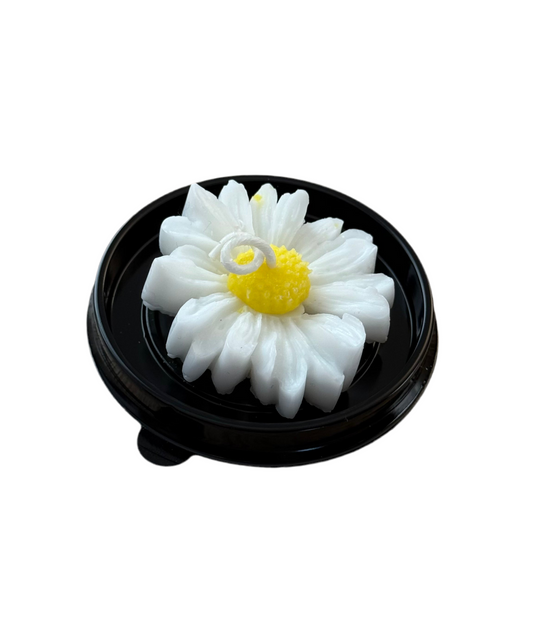 Dekorative Duftkerzen in Blumenform