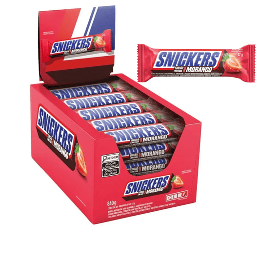 Snickers Morango Strawberry Flavour 42g
