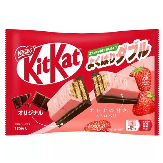KitKat Chocolate & Strawberry Japan (10Pcs) 116g