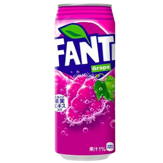 Fanta Grape Can Japan 500 ml