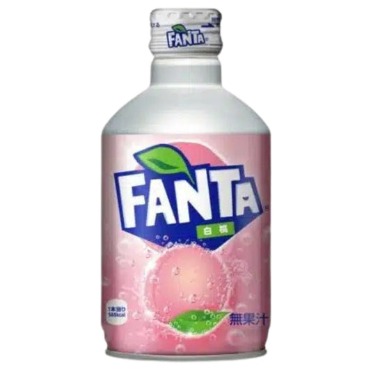 Fanta Peach Metal Bottle Japan 300ml