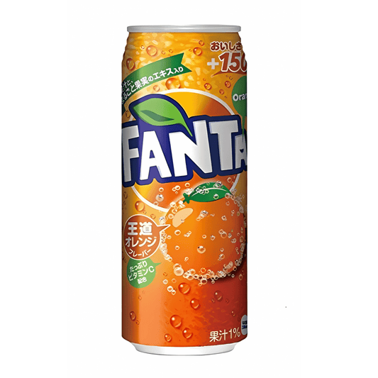 Fanta Orange Flavour Japan 500ml